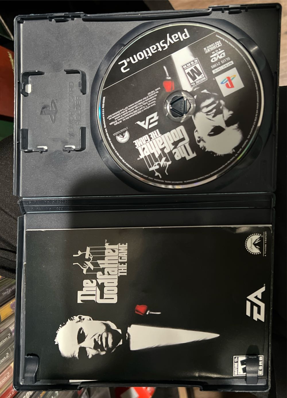 The Godfather - Sony PlayStation 2 (PS2) (Electronic Arts/EA Games - 1) video game collectible [Barcode 014633149746] - Main Image 3