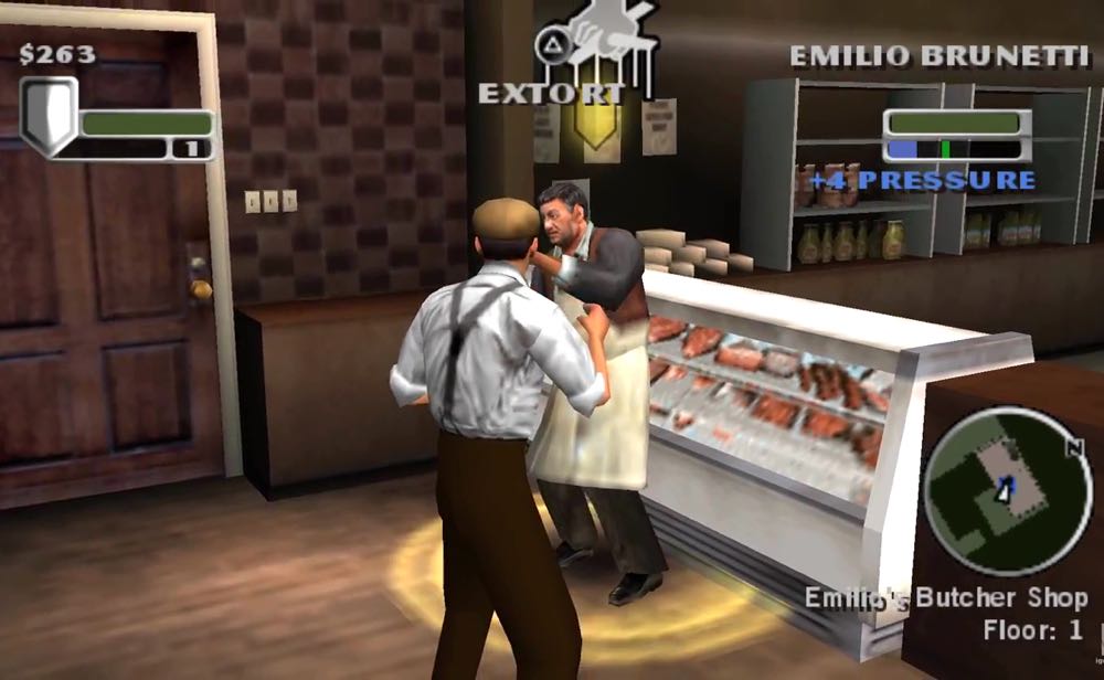 The Godfather - Sony PlayStation Portable (PSP) (Electronic Arts/EA Games - 1) video game collectible [Barcode 5030946047857] - Main Image 4