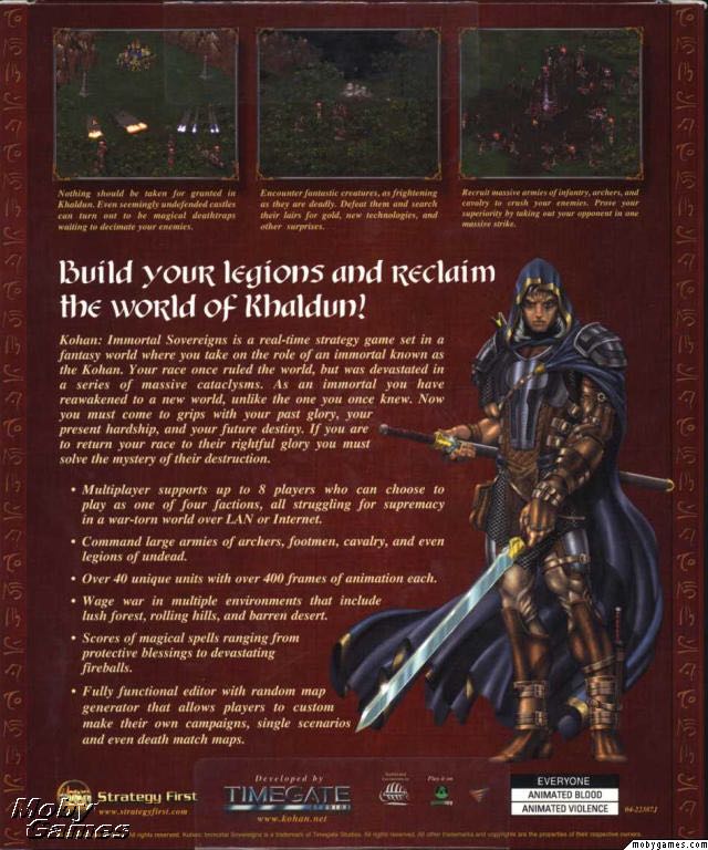 Kohan: Immortal Sovereigns - PC video game collectible - Main Image 2