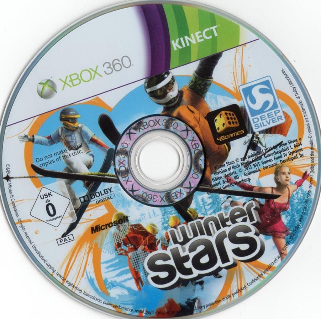 Winter Stars - Microsoft Xbox 360 (Deep Silver - 1-2) video game collectible [Barcode 816819010075] - Main Image 2
