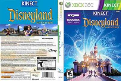 Kinect Disneyland Adventures - Microsoft Xbox 360 video game collectible - Main Image 2