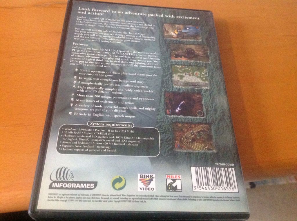 Technomage - Sony PlayStation video game collectible [Barcode 3546430016589] - Main Image 2