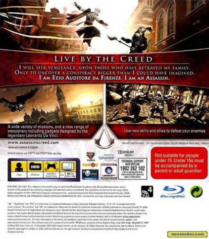 Assassin’s Creed II - Microsoft Xbox One (Ubisoft - 1) video game collectible [Barcode 3307211667570] - Main Image 2