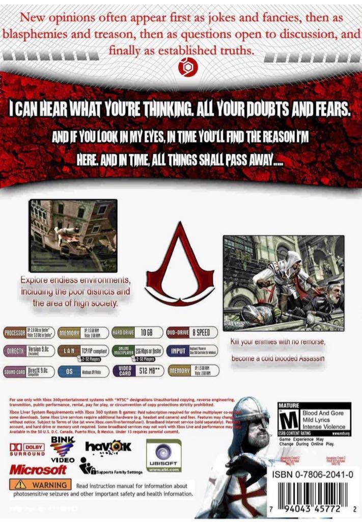 Assassin’s Creed II - Valve Steam (Ubisoft - 1) video game collectible - Main Image 2