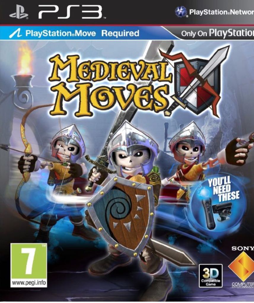Medieval Moves - Sony PlayStation 3 (PS3) video game collectible - Main Image 1