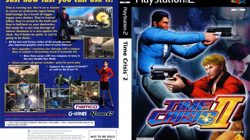 Time Crisis II - Sony PlayStation 2 (PS2) (Namco - 2) video game collectible - Main Image 2