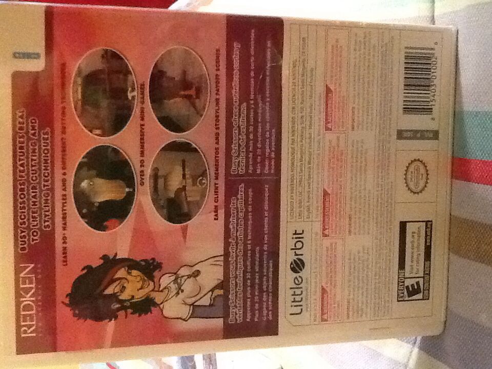 Busy Scissors - Nintendo Wii video game collectible - Main Image 2