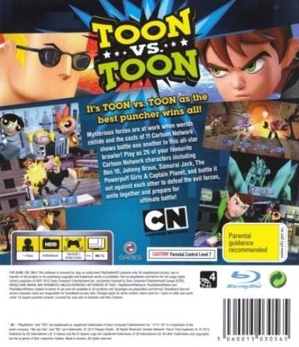 Cartoon Network Punch Time Explosion XL - Nintendo Wii video game collectible - Main Image 2