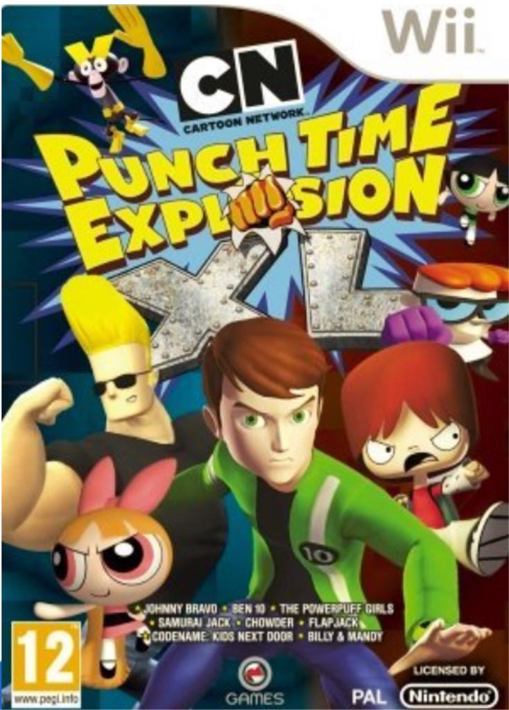 Cartoon Network Punch Time Explosion XL - Nintendo Wii (Crave Games) video game collectible - Main Image 1