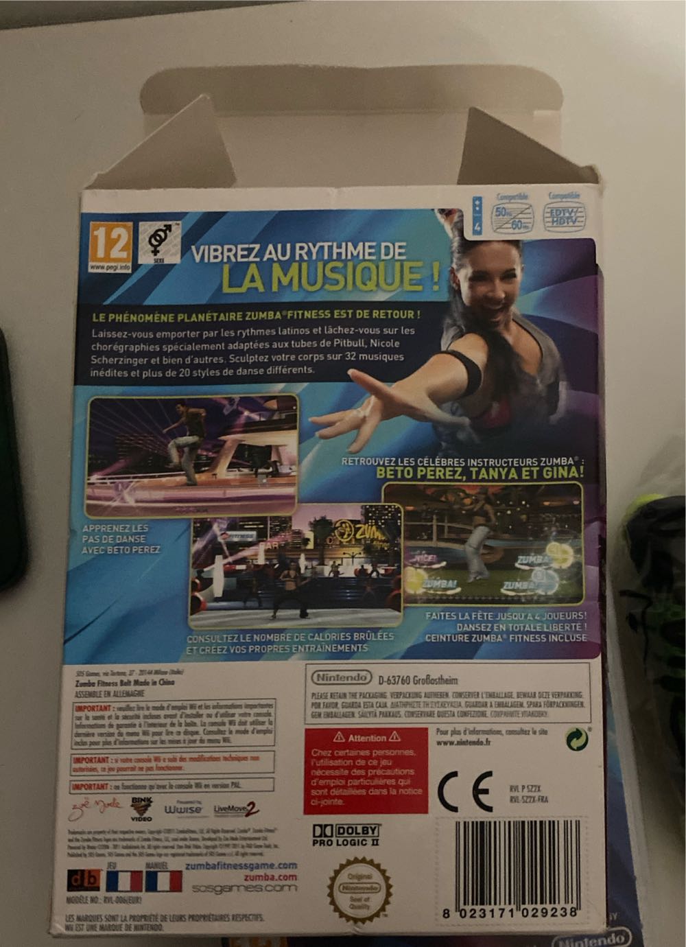Zumba Fitness 2 - Nintendo Wii video game collectible [Barcode 8023171029238] - Main Image 3