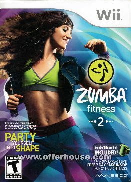 Zumba Fitness 2 - Nintendo Wii video game collectible - Main Image 1