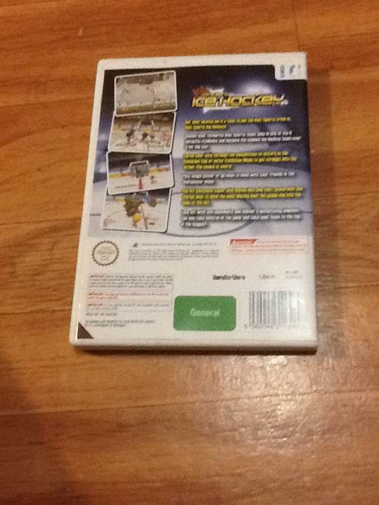 Kidz Sports: Ice Hockey - Nintendo Wii (Bold Games - 1-2) video game collectible [Barcode 828068211776] - Main Image 2
