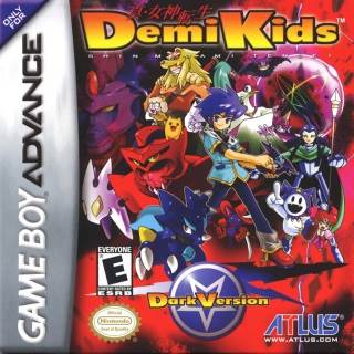 Shin Megami Tensi: Demi Kids - Dark Version - Nintendo Game Boy Advance (GBA) video game collectible [Barcode 739865850078] - Main Image 1