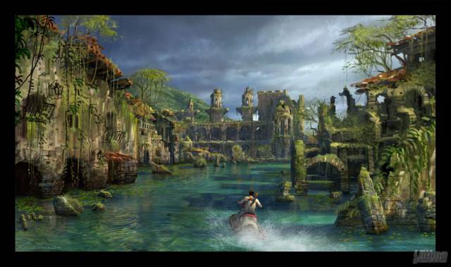 Uncharted 1: El Tesoro De Drake - Sony PlayStation 3 (PS3) (Sony Computer Entertament) video game collectible - Main Image 2