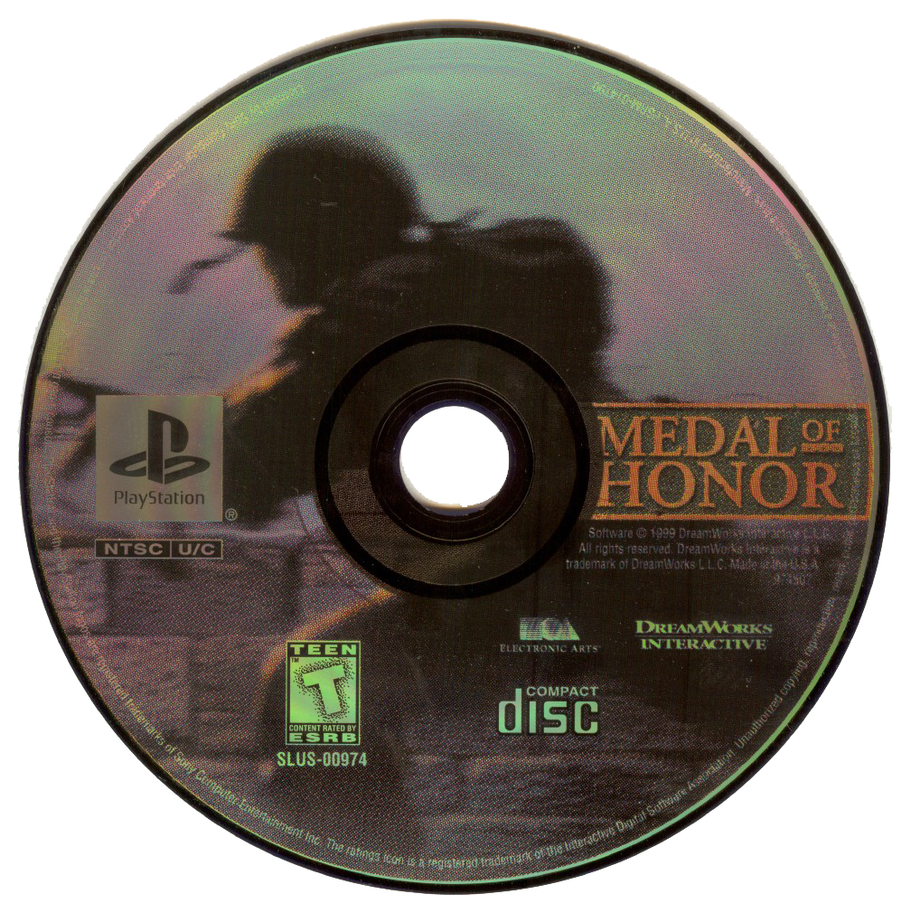 Medal Of Honor - Sony PlayStation (Electronic Arts/EA Games - 2) video game collectible [Barcode 014633097450] - Main Image 3