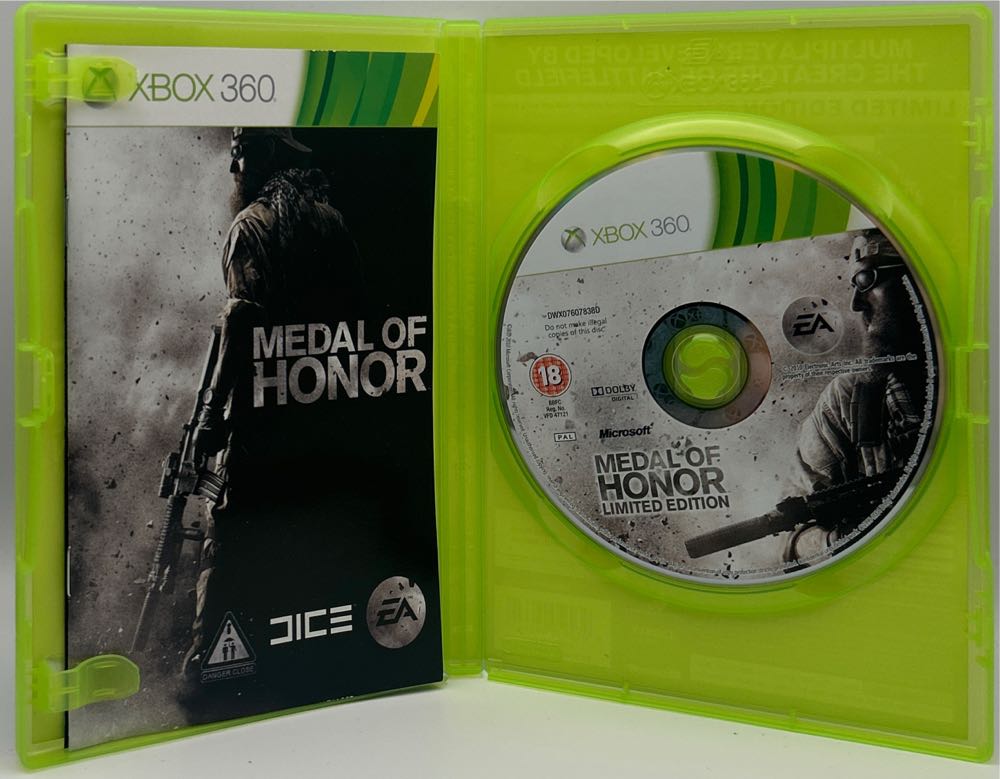 Medal Of Honor - Limited Edition - Microsoft Xbox 360 (Electronic Arts/EA Games - 1) video game collectible [Barcode 5030930096649] - Main Image 4