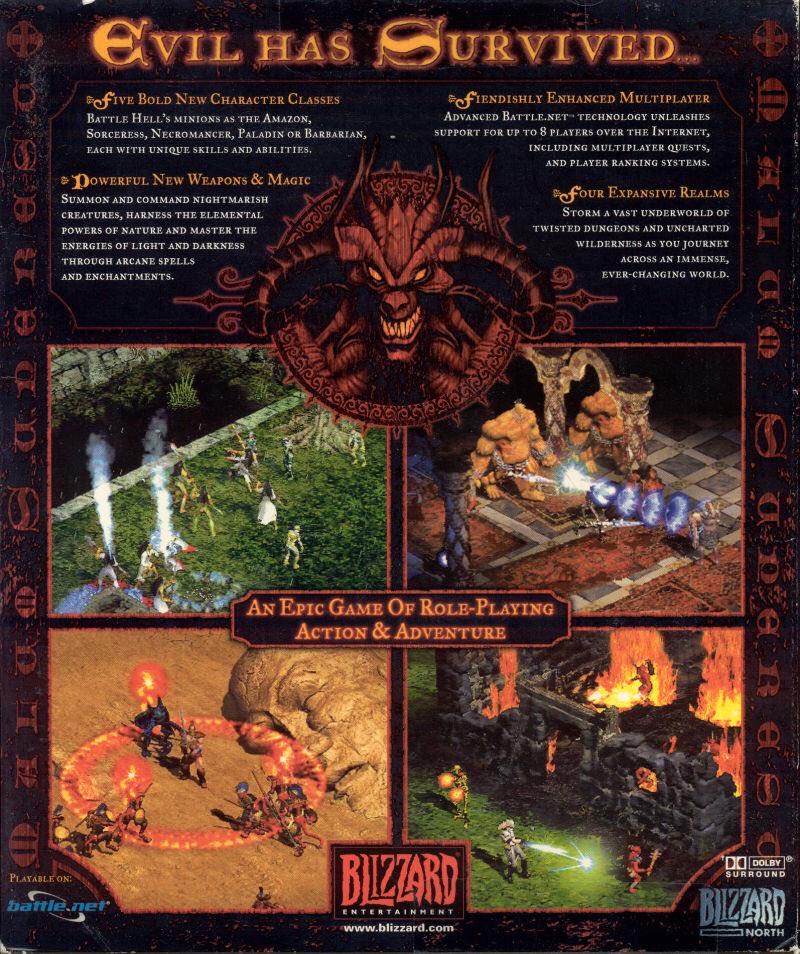 Diablo II - PC (Blizzard Entertainment - 8) video game collectible [Barcode 020626715478] - Main Image 3
