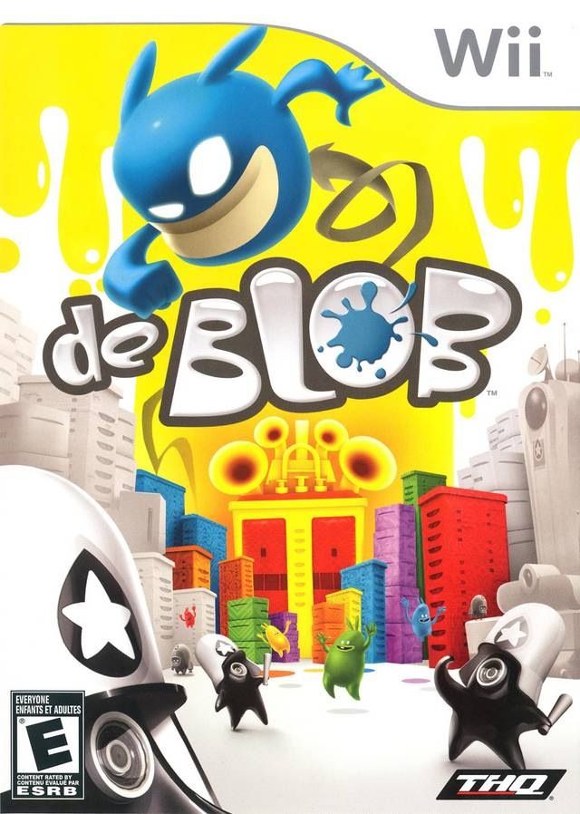 De Blob - Nintendo Wii (THQ - 1) video game collectible - Main Image 1