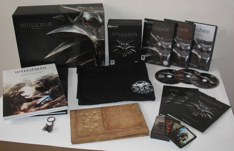 The Witcher Collectors Edition - PC (Atari) video game collectible [Barcode 5907610720234] - Main Image 3