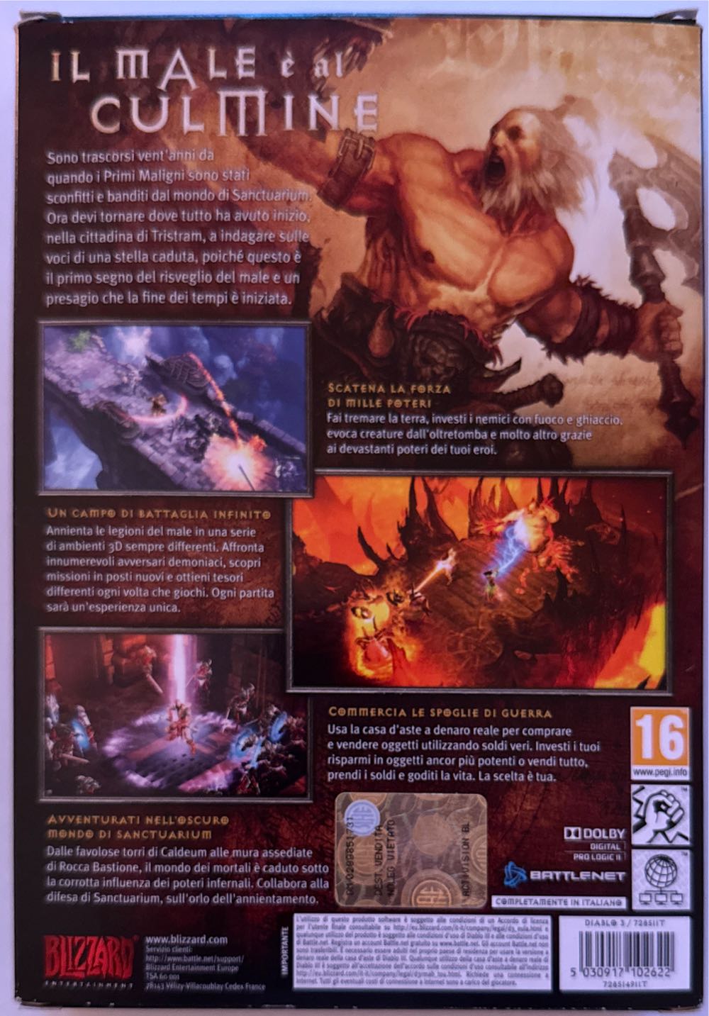 Diablo III - PC (Blizzard Entertainment) video game collectible [Barcode 5030917102622] - Main Image 2