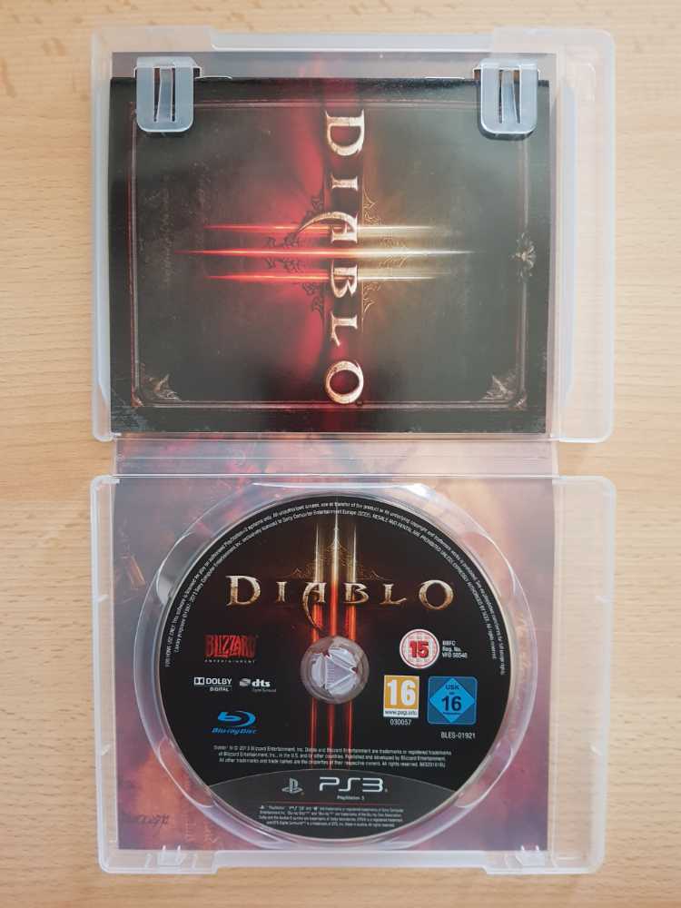 Diablo III - Sony PlayStation 3 (PS3) (Blizzard Entertainment - 4) video game collectible [Barcode 5030917126550] - Main Image 3