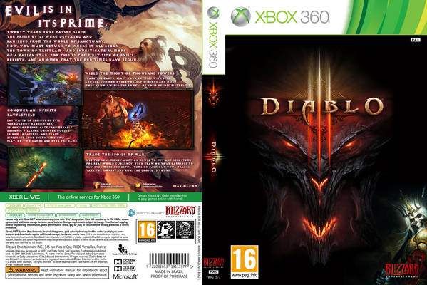 Diablo III - Microsoft Xbox 360 video game collectible [Barcode 5030917126758] - Main Image 2