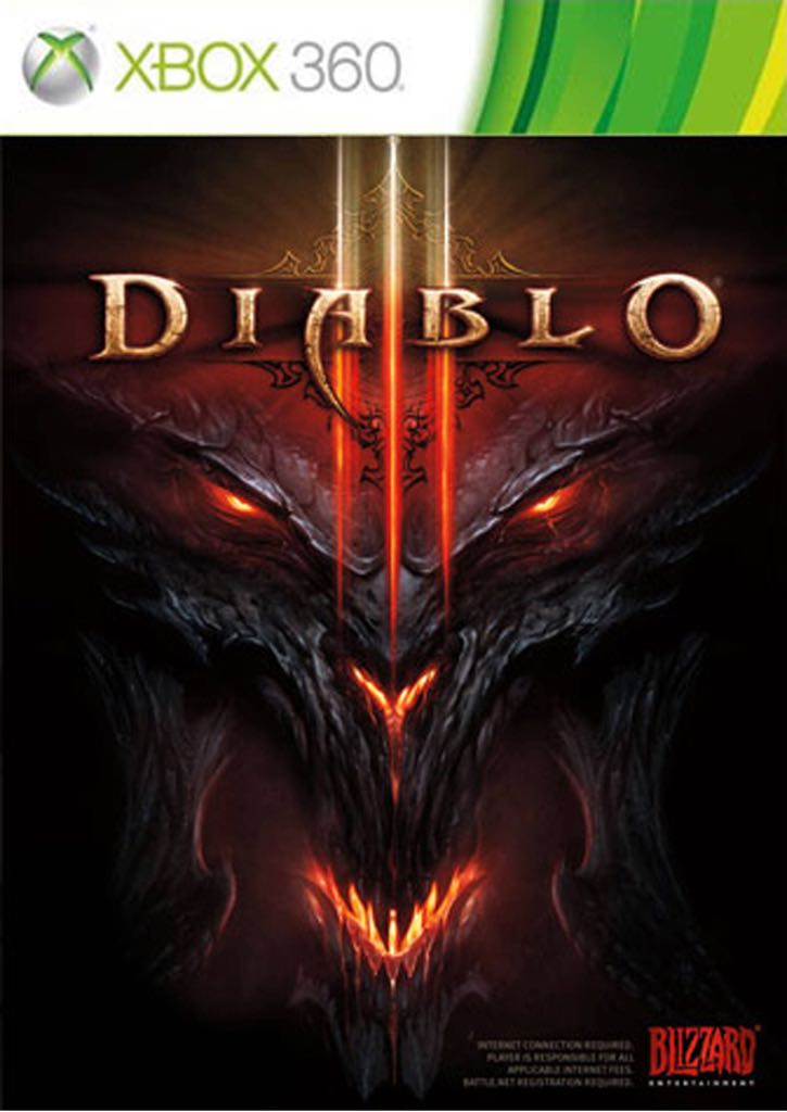 Diablo III - Microsoft Xbox 360 (Blizzard Entertainment - 1-4) video game collectible - Main Image 1