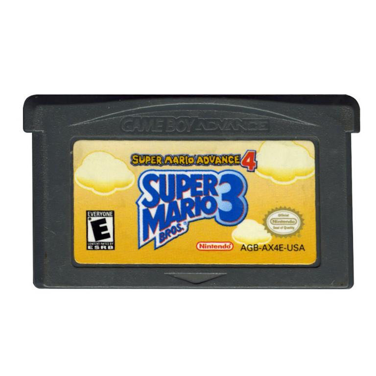 Super Mario Advance 4: Super Mario Bros. 3 - Nintendo Game Boy Advance (GBA) (Nintendo - 1) video game collectible [Barcode 008222140405] - Main Image 3