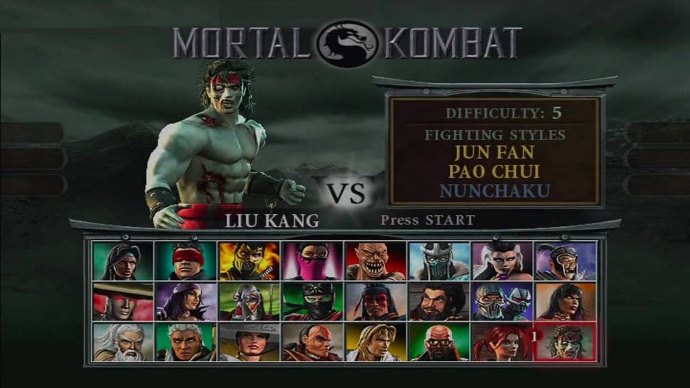 Mortal Kombat 6: Deception - Sony PlayStation 2 (PS2) (Midway - 2) video game collectible [Barcode 031719900442] - Main Image 3