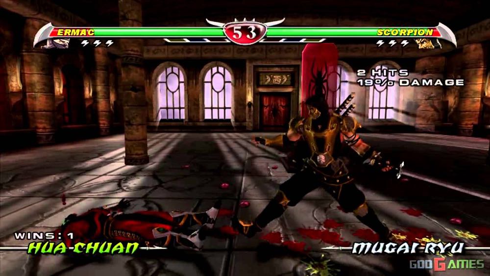 Mortal Kombat 6: Deception - Sony PlayStation 2 (PS2) (Midway - 2) video game collectible [Barcode 031719900442] - Main Image 4