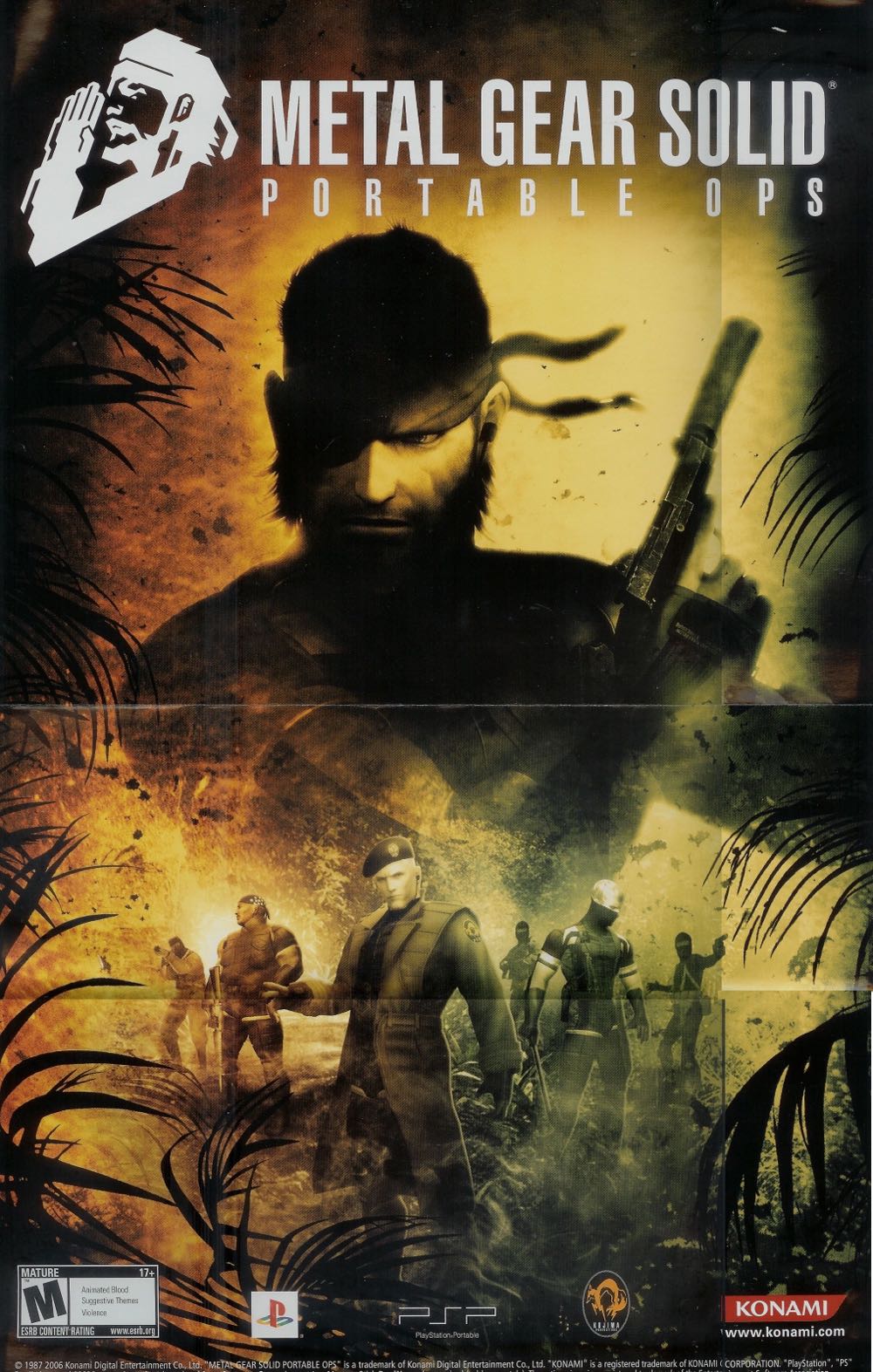 Metal Gear Solid: Portable Ops - Sony PlayStation Portable (PSP) (Konami Digital Entertainment - 1) video game collectible [Barcode 4012927061800] - Main Image 2
