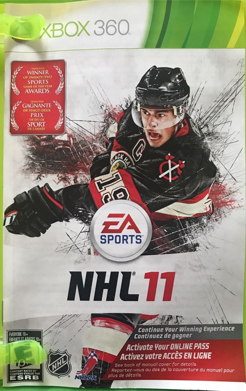 NHL 11 - Microsoft Xbox 360 (Electronic Arts - 4) video game collectible [Barcode 014633363715] - Main Image 4