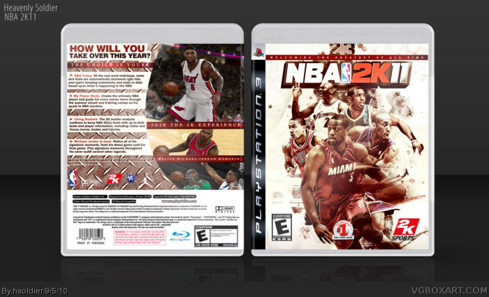 NBA 2K11 - Sony PlayStation 3 (PS3) (2K Sports - 1-2) video game collectible [Barcode 5026555404402] - Main Image 2