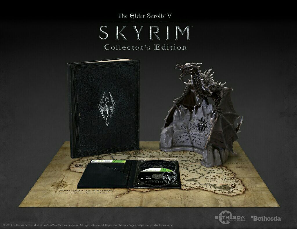 Elder Scrolls V: Skyrim - Collector’s Edition, The - Sony PlayStation 3 (PS3) (Bethesda Softworks - 1) video game collectible [Barcode 0093155144309] - Main Image 2