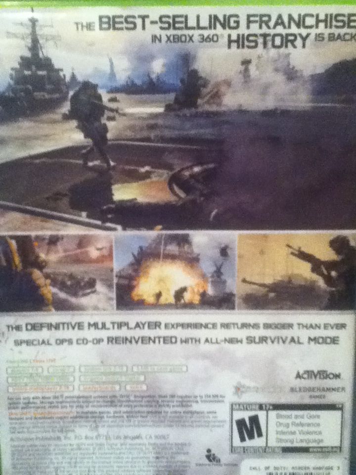 Call Of Duty: MW3 - Microsoft Xbox 360 (Activision - 1-4) video game collectible - Main Image 2