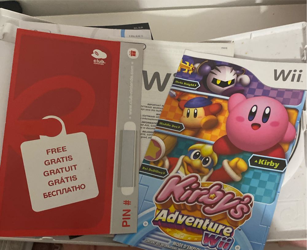 Kirby’s Adventure Wii - Nintendo Wii (Nintendo - 1-4) video game collectible [Barcode 045496400828] - Main Image 3