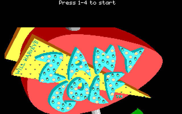 Zany Golf - Commodore Amiga (EA Electronic Arts) video game collectible - Main Image 2