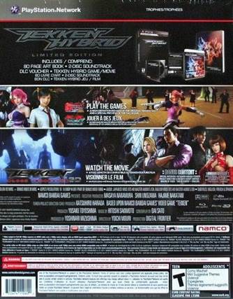 Tekken Hybrid - Sony PlayStation 3 (PS3) (Namco - 2) video game collectible [Barcode 711719239918] - Main Image 2