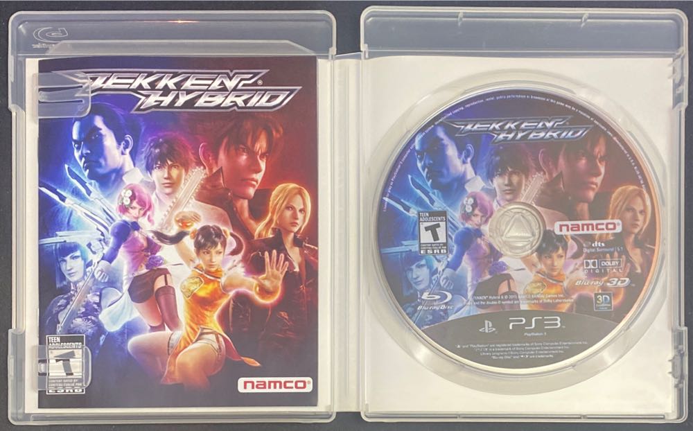 Tekken Hybrid - Sony PlayStation 3 (PS3) (Bandai Namco Games - 2) video game collectible [Barcode 722674110495] - Main Image 3