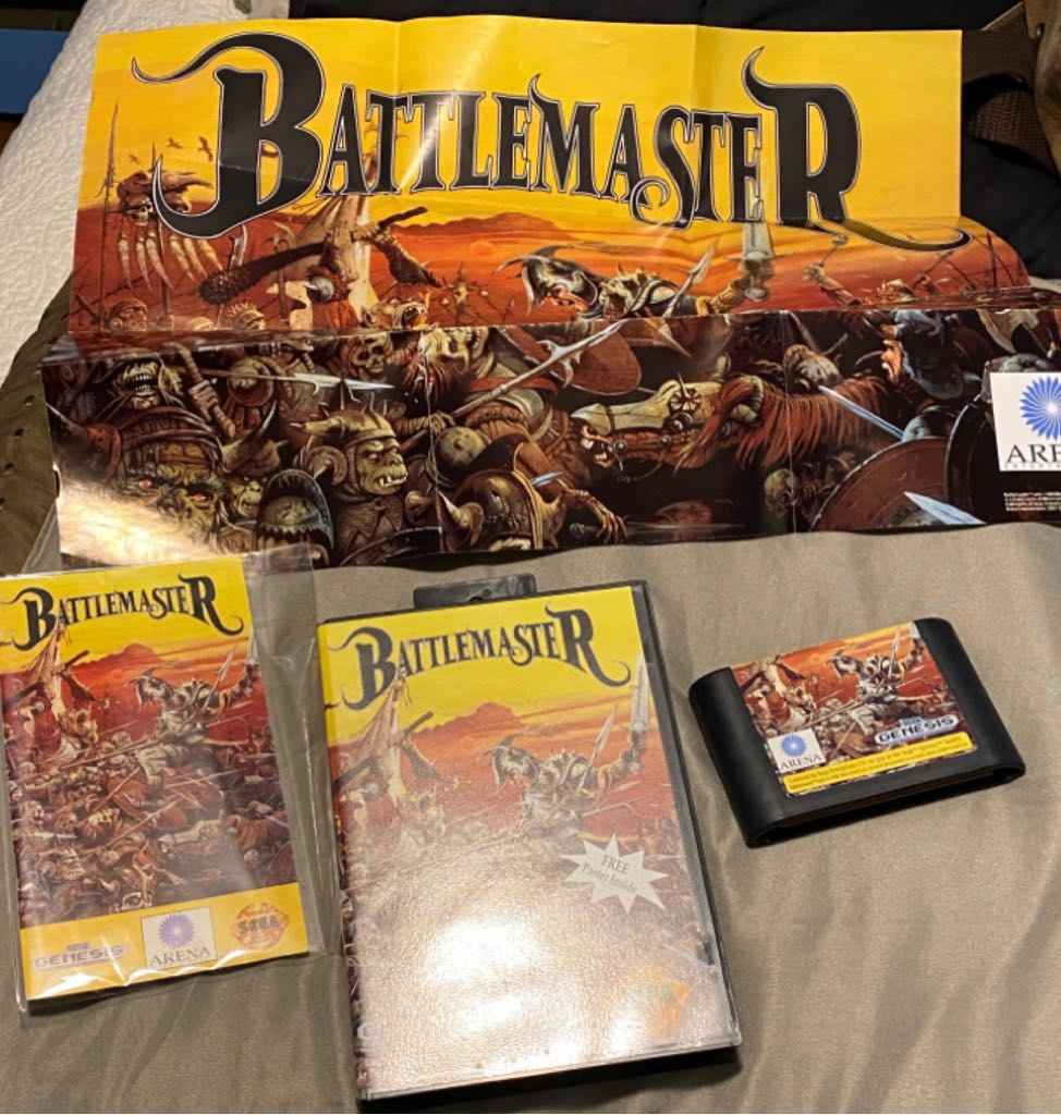 BattleMaster - Sega Genesis (Mega Drive) (Arena Entertainment / Personal Software Services (PSS) - 1) video game collectible [Barcode 734549001029] - Main Image 2