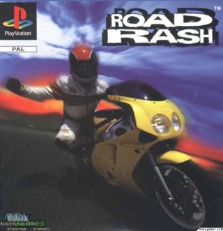 Road Rash - Sony PlayStation (EA Electronic Arts - 1) video game collectible [Barcode 187838176968] - Main Image 1