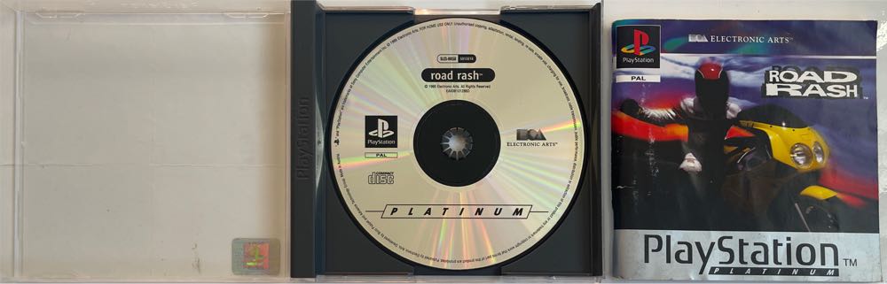 Road Rash - Sony PlayStation (Electronic Arts/EA Games - 1) video game collectible [Barcode 5030935013818] - Main Image 3