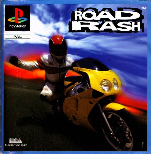 Road Rash - Sony PlayStation ((EA) Electronic Arts - 2) video game collectible [Barcode 9015842176968] - Main Image 1
