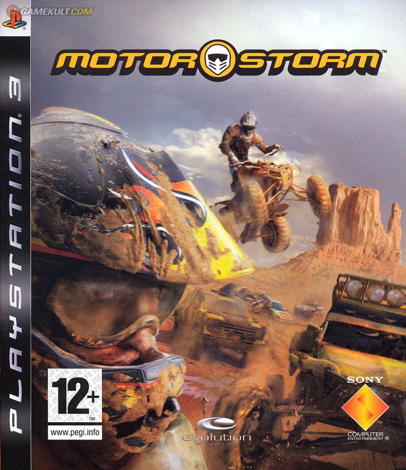Motorstorm - Sony PlayStation 3 (PS3) (Sony Computer Entertainment - 1-12) video game collectible - Main Image 2