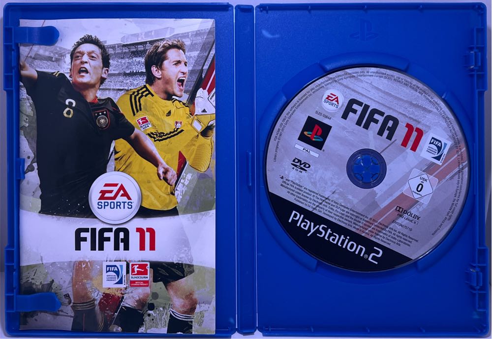 FIFA 11 - Sony PlayStation 2 (PS2) video game collectible [Barcode 5030932092311] - Main Image 3