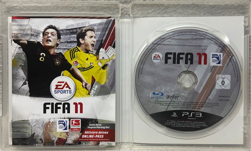 FIFA 11 - Sony PlayStation 3 (PS3) (Ea Sports - 6) video game collectible [Barcode 5030932092328] - Main Image 3