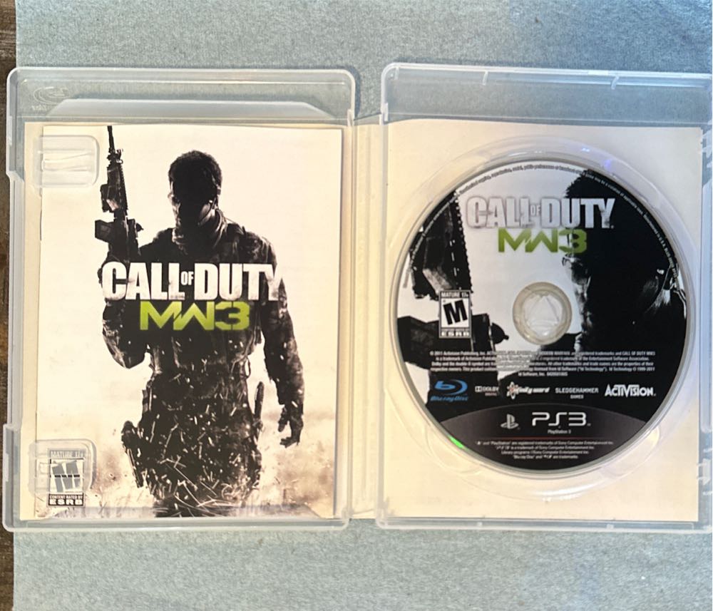 Call Of Duty: Modern Warfare 3 - Sony PlayStation 3 (PS3) (Activision - 1) video game collectible [Barcode 047875845572] - Main Image 4