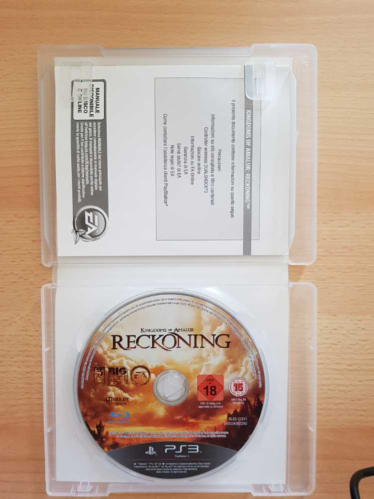 Kingdoms Of Amalur: Reckoning - Sony PlayStation 3 (PS3) (Electronic Arts/EA Games - 1) video game collectible [Barcode 5030947103644] - Main Image 3
