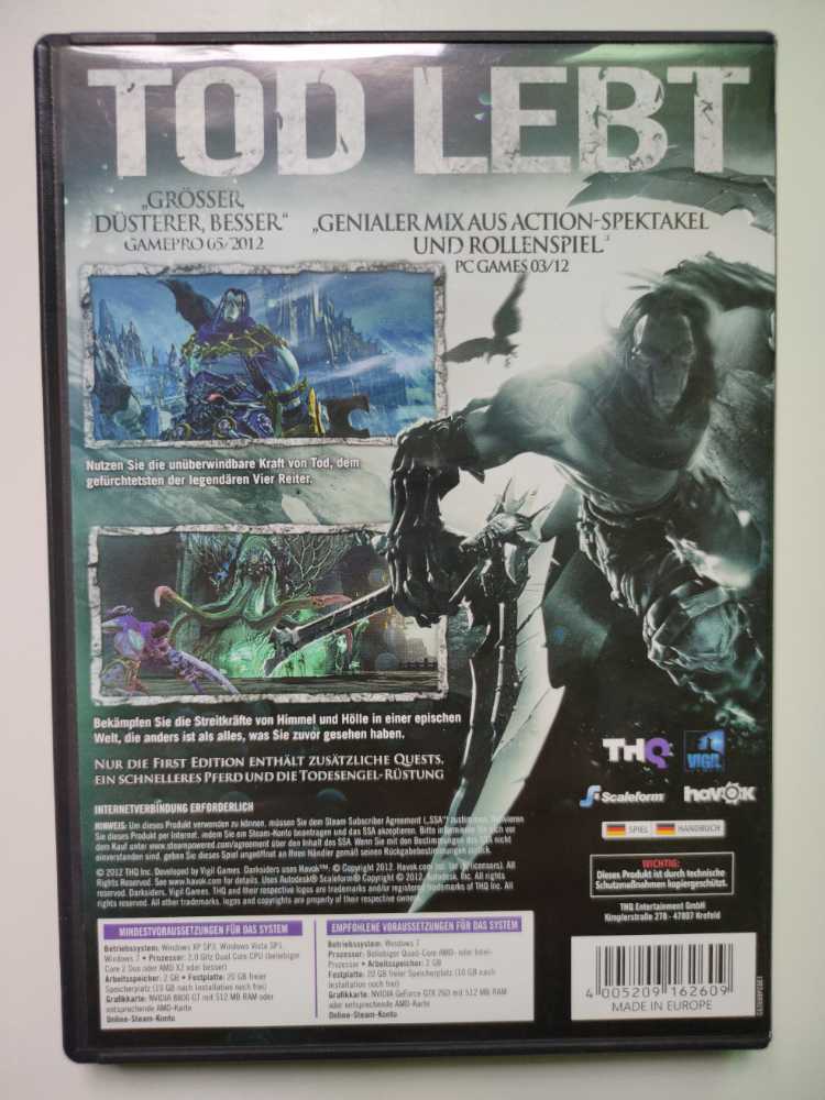 Darksiders 2 - PC video game collectible [Barcode 4005209162609] - Main Image 2