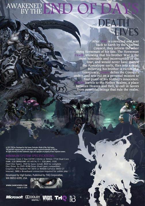 Darksiders 2 - Limited Edition - PC (THQ, Inc.) video game collectible [Barcode 752919496527] - Main Image 2